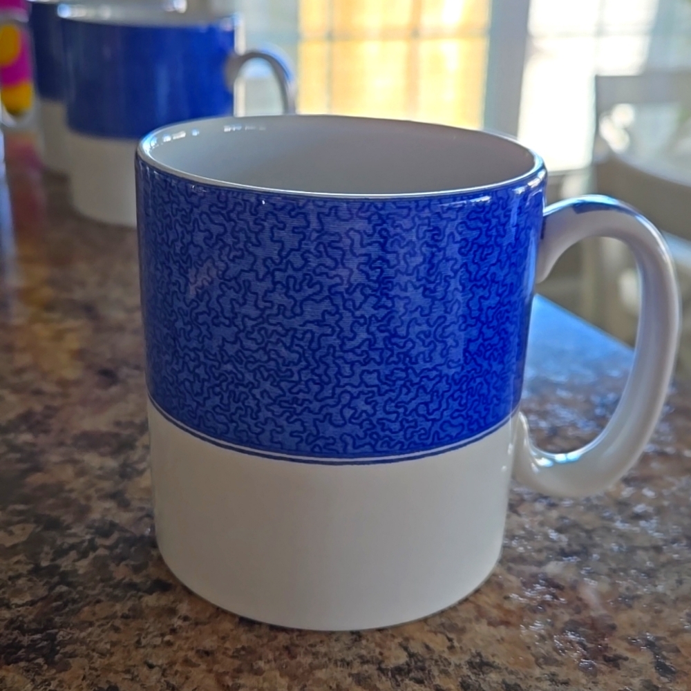 Spode Vermicelli Blue Mug